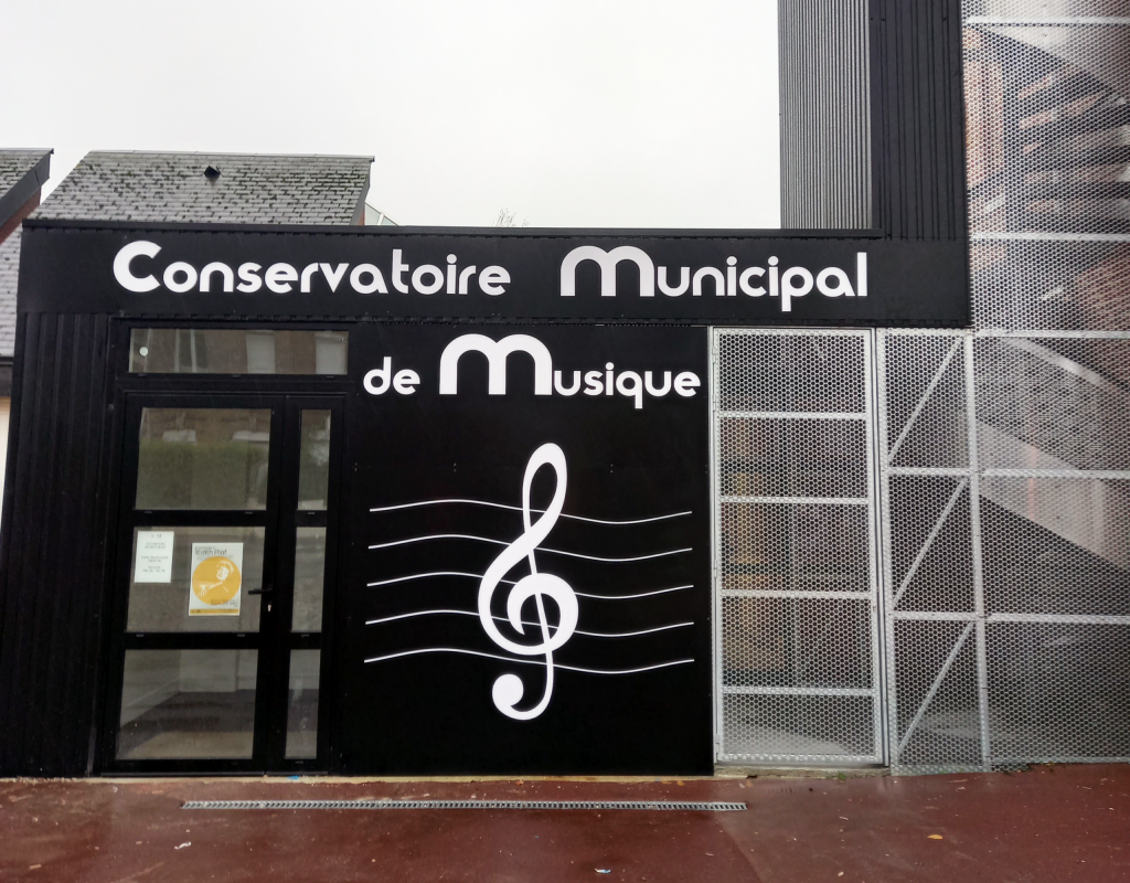 enseigne conservatoire municipal de musique