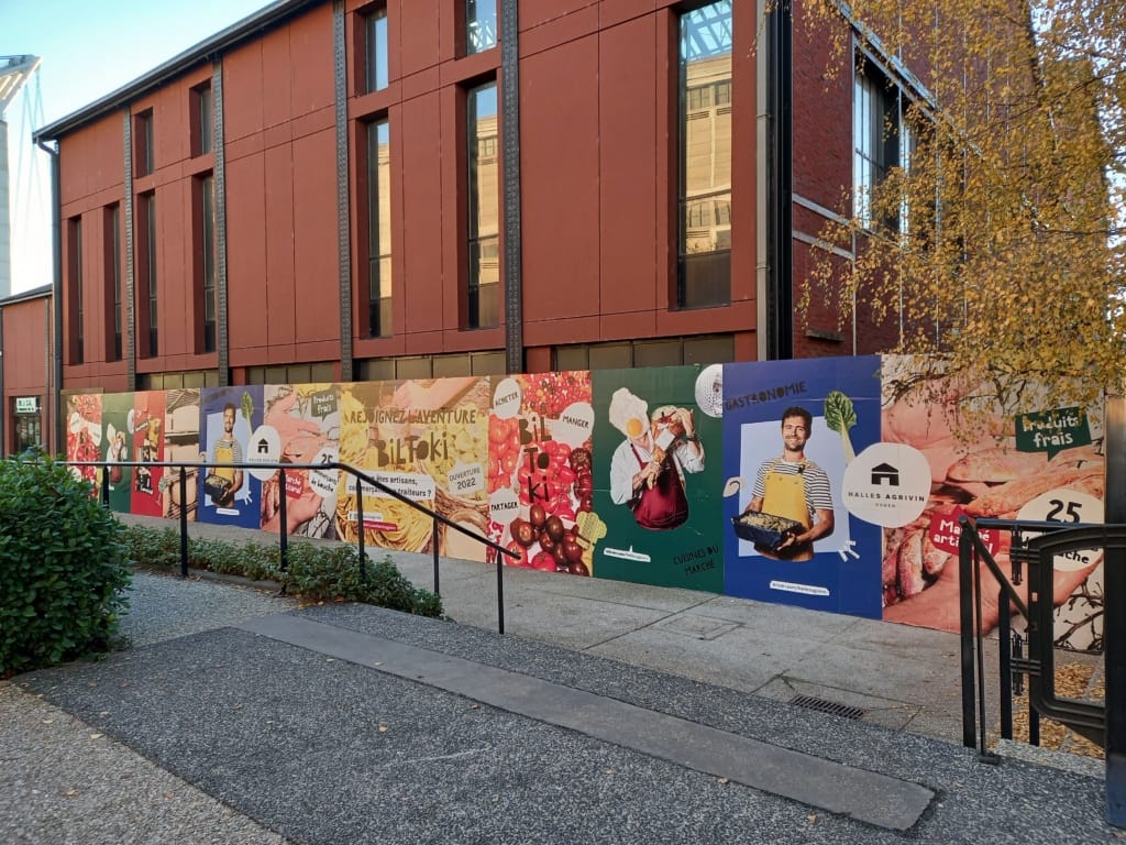 Palissade de chantier