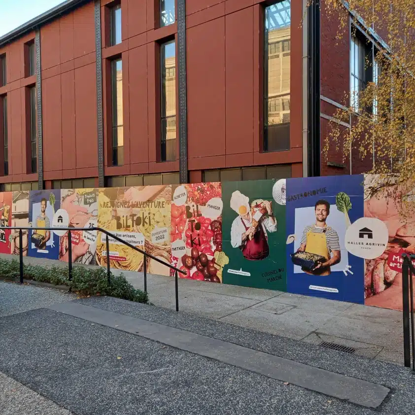 Palissade de chantier