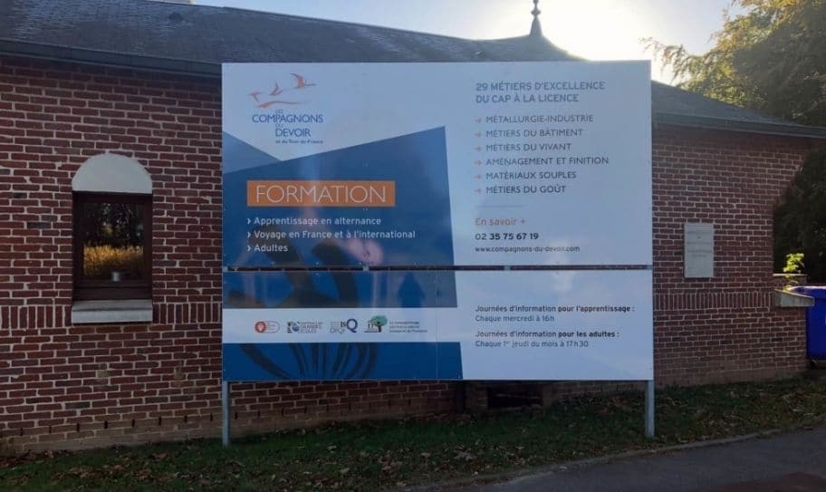 Signalétique extérieure rouen