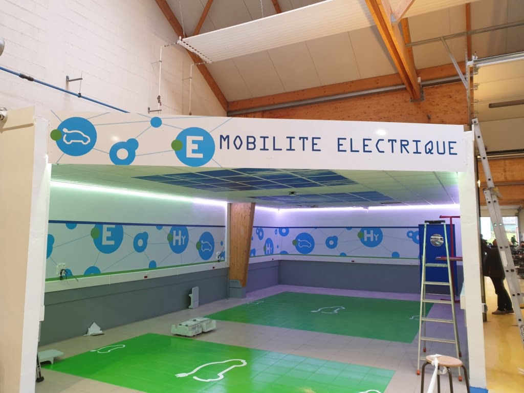 décoration murale mobilité électrique